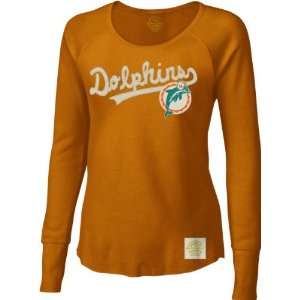  Miami Dolphins Retro Sport Womens Long Sleeve Tailsweep 