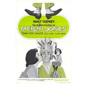 The Misadventures of Merlin Jones (1964) 27 x 40 Movie Poster Style B 
