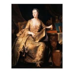 Jeanne Antoinette Poisson, Marquise de Pompadour, 1722 64 Stretched 