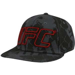  UFC Gray Flatbill A flex Hat