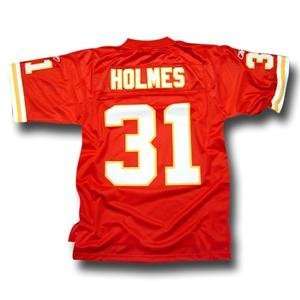  Priest Holmes Repli thentic NFL Stitched on Name and 