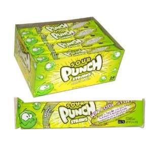 Sour Punch   Apple (Pack of 24) Grocery & Gourmet Food