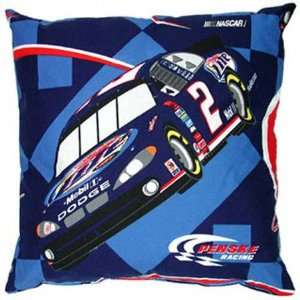  Rusty Wallace Pole Position Throw Pillow Sports 