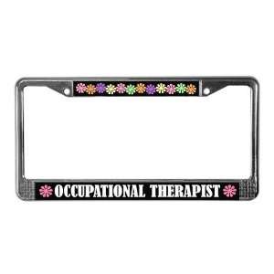  Occupational Therapist License Plate Frame by  