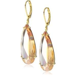  CZ by Kenneth Jay Lane Classic CZ Elongated Pear Cubic 