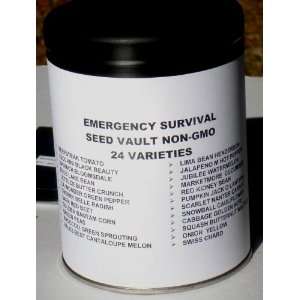   Preppers Vault 1 Acre of Food  Non gmo Heirloom Emergency Seed Supply