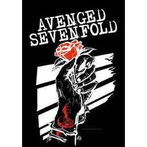 Avenged Sevenfold ~ Rosehands ~ 30x40 ~ Cloth Fabric Poster Flag