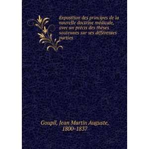   diffÃ©rentes parties Jean Martin Auguste, 1800 1837 Goupil Books