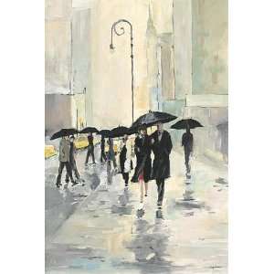  Avery Tillmon   City In The Rain Canvas