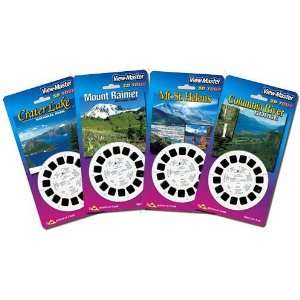   View Master Scenic 4 Card Sets, Northwest National Parks Toys & Games