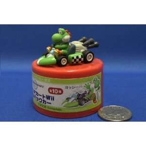  Super Mario Kart Micro Mini Pull Back Yoshi Kart Figure 