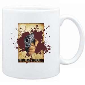  New  Give Me Boxing  Or Die   Mug Sports