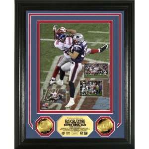  David Tyree SB 42 The Catch 24KT Gold Coin Photo Mint 