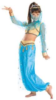 Child Medium Girls Mystical Genie Costume   Arabian or  