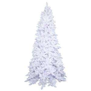 3 ft. PVC Christmas Tree   White   Ashley Spruce   100 