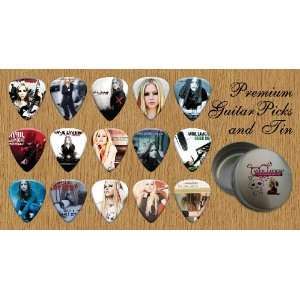  Avril Lavigne Premium Guitar Picks X 15 In Tin (G 