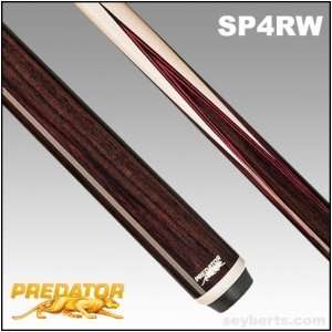  Red 4 Point Sneaky Pete Wood to Wood Joint Pool Cue 