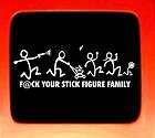 Your Stick Figure Family Nobody Cares funny car de