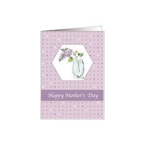 FRIEND Mothers Day Lilacs Card