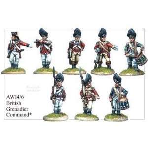  28mm AWI   British British Grenadiers Command Toys 