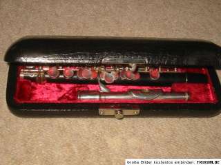   wooden piccolo flute, G.R. Uebel Erlbach PERFECT CONDITION  
