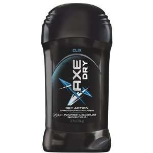 Axe Dry Invisible Solid Antiperspirant & Deodorant for Men Clix 2.7 oz 