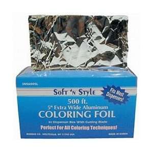  Soft n Style Professional Foil 250 Silver 5 Roll 