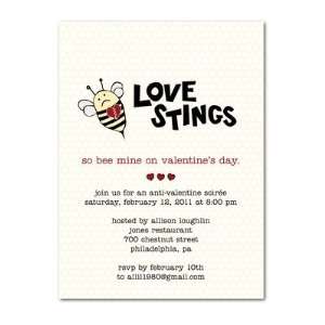   Invitations   Love Stings By Louella Press