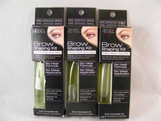 Ardell Eye Brow Shaping Kit Apple Pear Cold Wax #25549 074764255495 