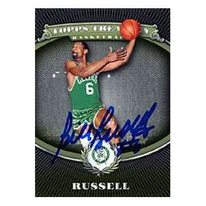  Bill Russell Autographed / Signed 2008 Topps Treasury No 