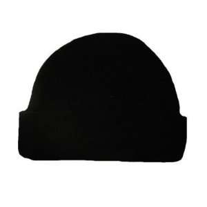  Black Fleece Baby Hat (Small Preemie 3 6 Pounds) 