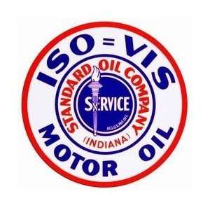 Husky Liners 00099 SignPast Iso Vis Motoroil Round Reproduction 
