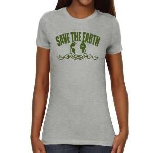  Belmont Bruins Ladies Save the Earth Slim Fit T Shirt 
