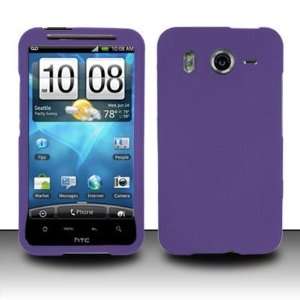  Rubberized purple phone case that fits your HTC Inspire 4G 