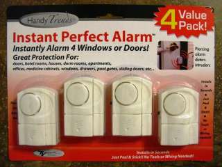 Handy Trends Perfect Window and Door Alarms Set of 4  