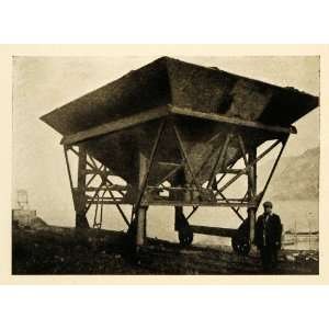  1922 Print Steel Hopper Arctic Coal Company Longyearbyen 