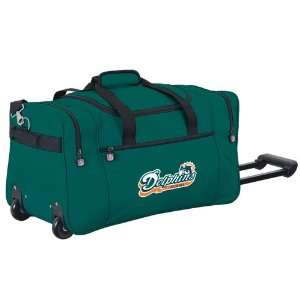 Miami Dolphins NFL Rolling Duffel Cooler  Sports 