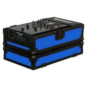   10 In Dj Mixer Case (Blue) Single DJ Mixer Case Musical Instruments