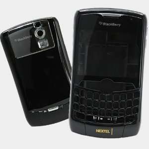 ] RIM BlackBerry Curve 8350I 8350 Nextel Black Housing Faceplate Case 