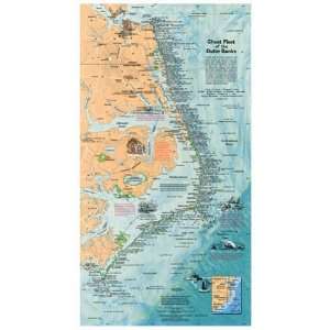   RE00620109 Map Of Ghost Fleets Of The Outer Banks Toys & Games
