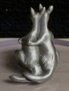 Kangaroos Pair, #2229, Hudson Pewter, Noah’s Ark Series  