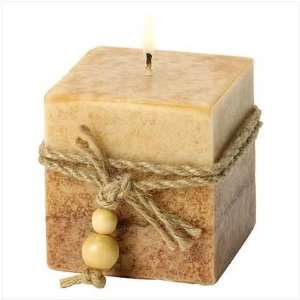  RUSTIC CUBE CANDLE