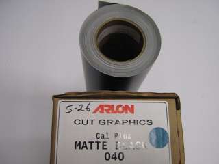 Arlon CalPlus Sign Vinyl Film Matte Black 24x50yd roll  