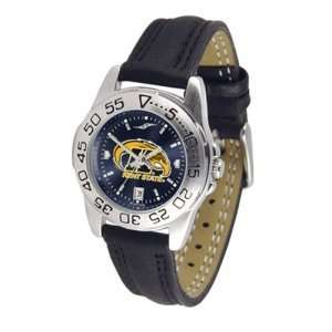Kent Golden Flashers NCAA AnoChrome Sport Ladies Watch (Leather Band 