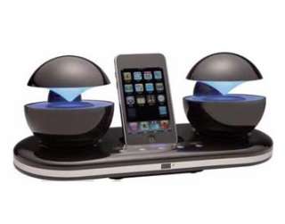  Speakal iCrystal Stereo Docking Station with Two Speakers 