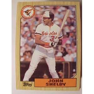  1987 Topps #208 John Shelby