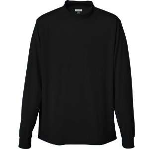   Sportswear Wicking Mock Turtleneck BLACK A2XL