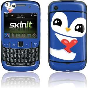  Blue Love Penguin skin for BlackBerry Curve 8530 