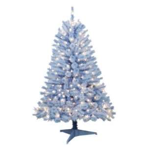  Trim a Home 4.5ft Hamilton Blue Spruce Christmas Tree with 