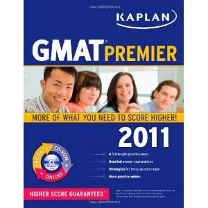   with CD ROM (Kaplan Gmat Premier Live) By Kaplan  Author  Books